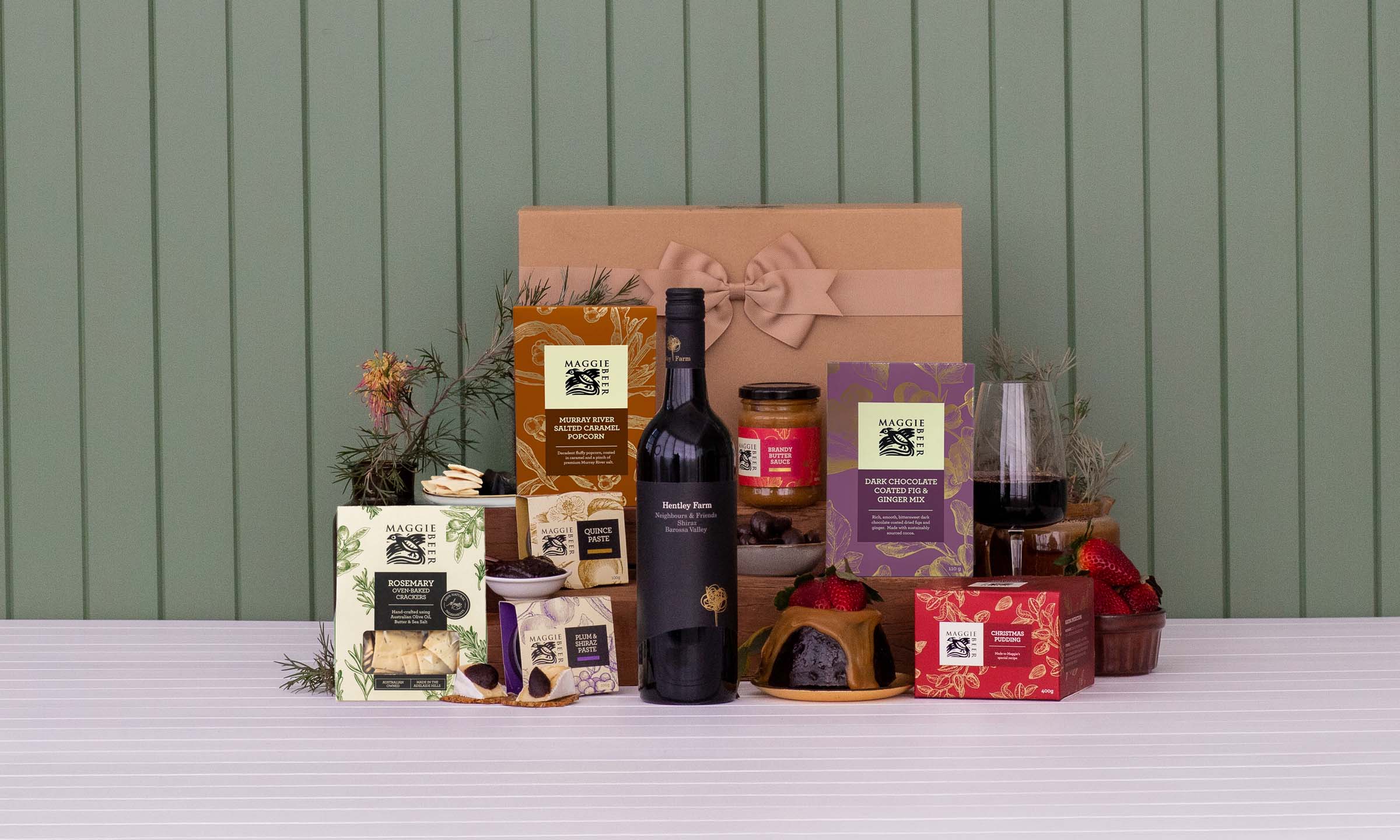 Christmas Treats Hamper with Barossa Shiraz｜The Hamper Emporium