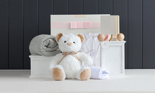 Sheridan Baby Girl Snuggles Hamper