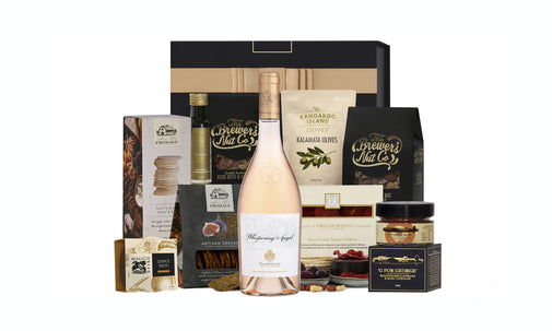 Whispering Angel Rose & Nibbles Hamper