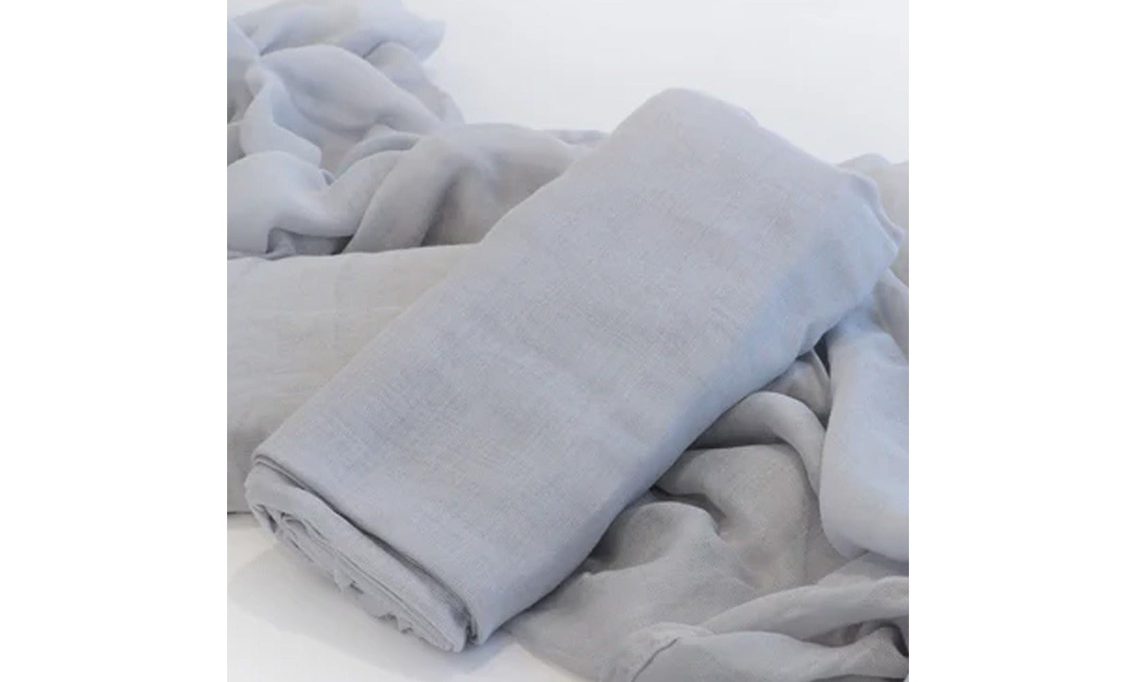 Grey Bamboo Muslin Wrap by Bubba Blue