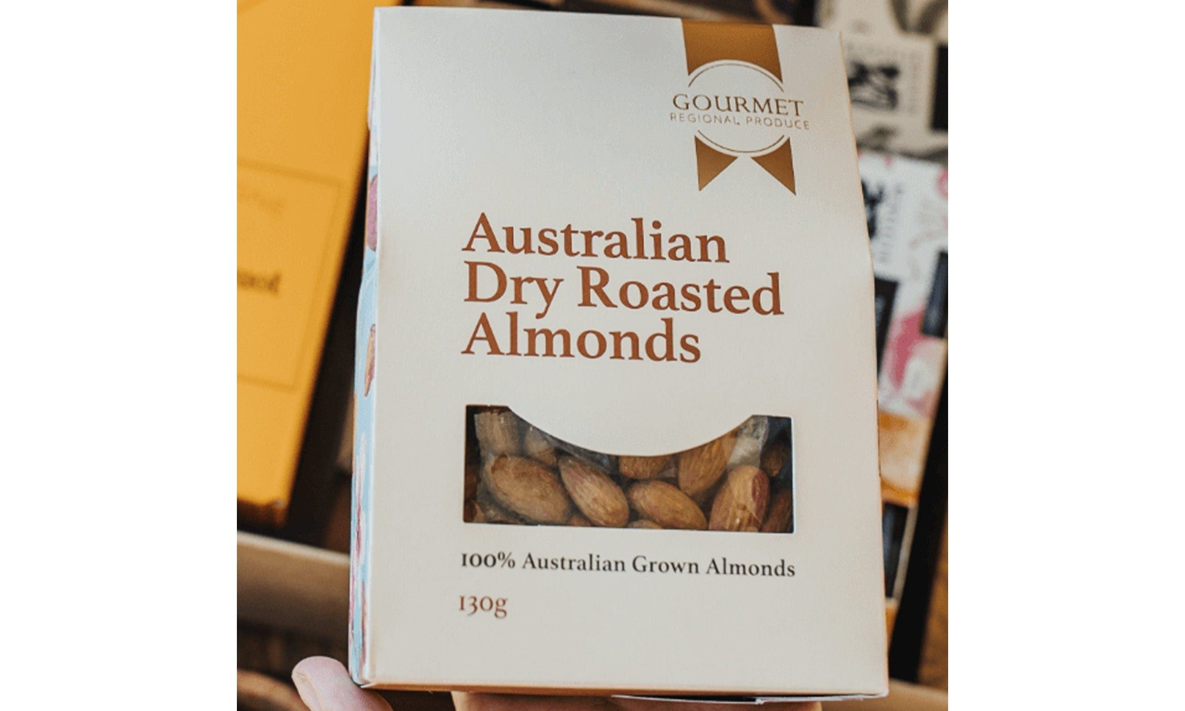 GRP Australian Dry Roasted Almonds 130g