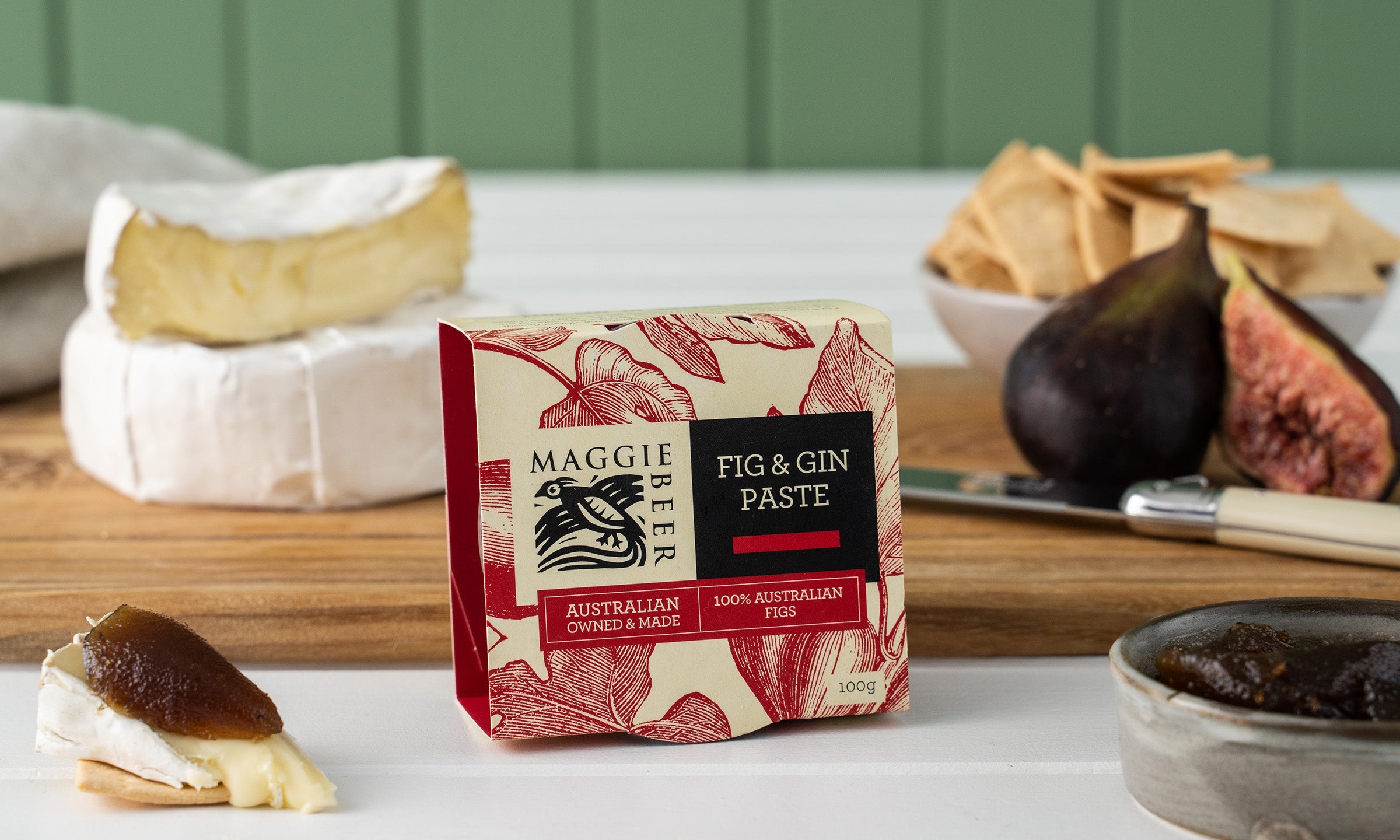 Maggie Beer - Fig and Gin Paste 100g