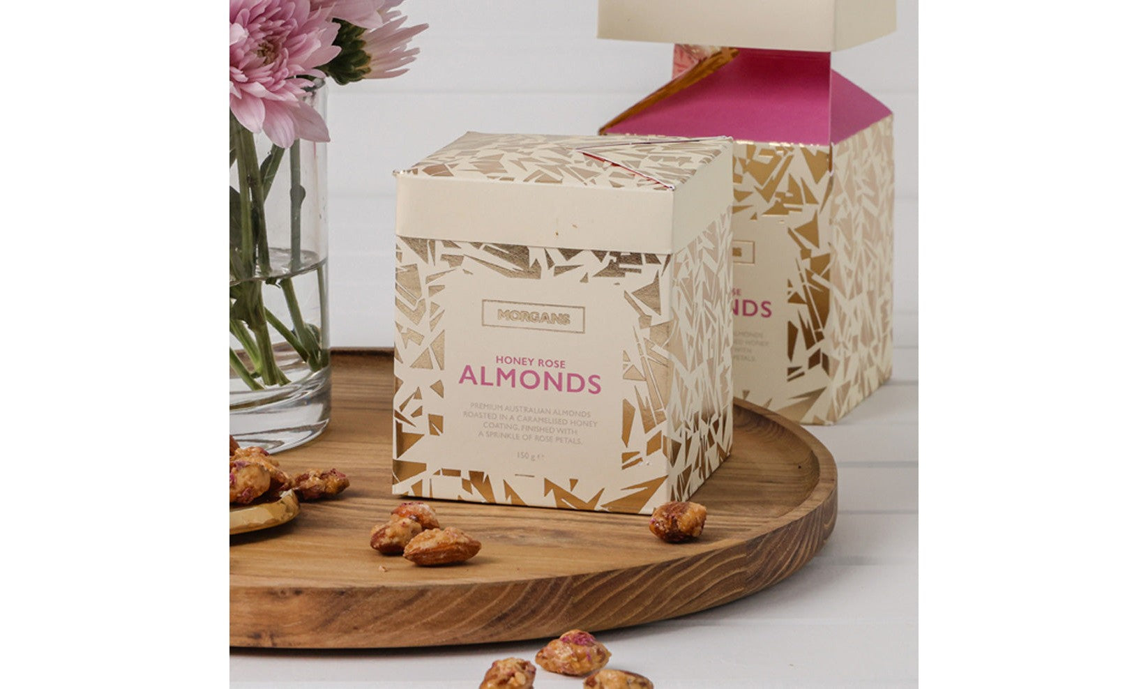 Morgan's Honey Rose Almonds 150g