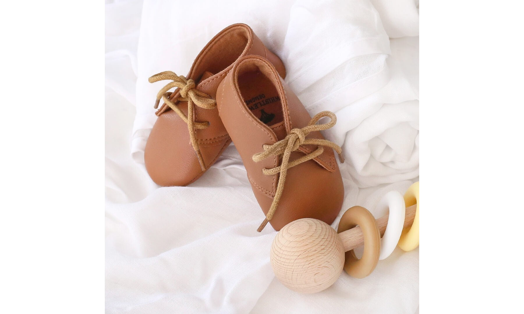 Whistlewood Tan Baby Shoes