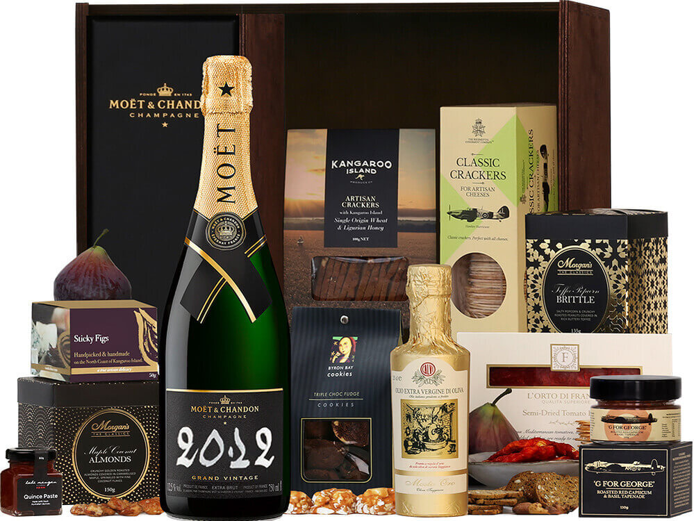 Gourmet champagne hampers