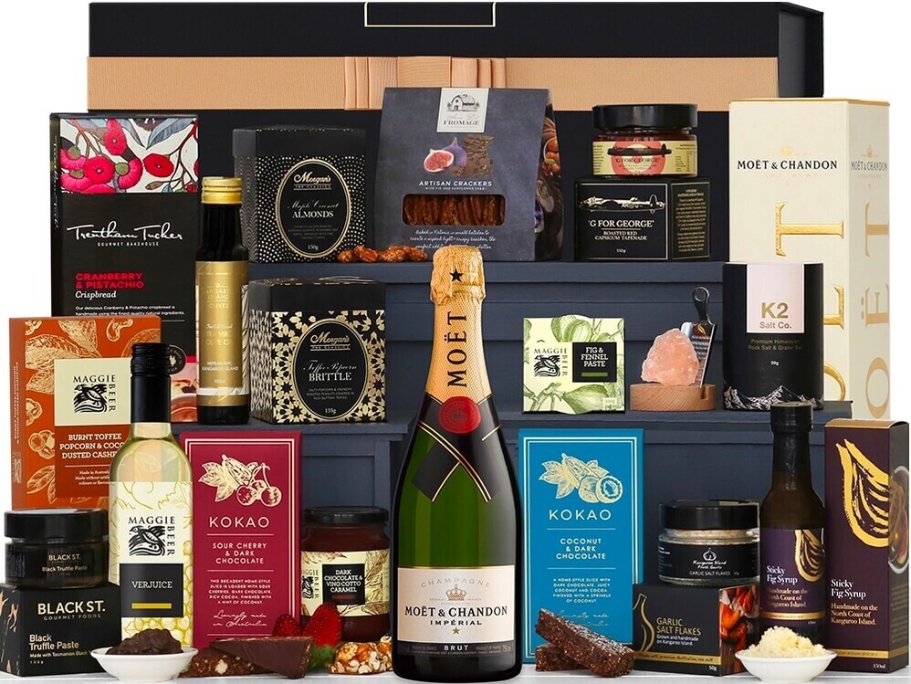 Ultimate Foodies with Moët Wedding Gift Hamper