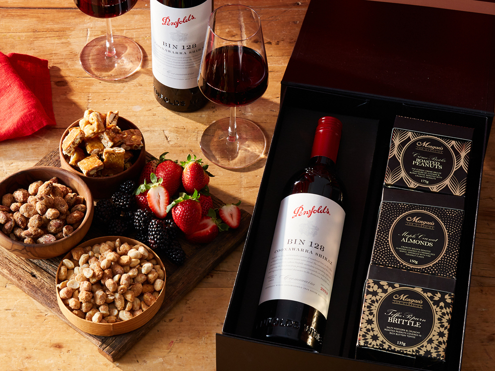 Corporate Penfolds with Australian Nuts & Sweets