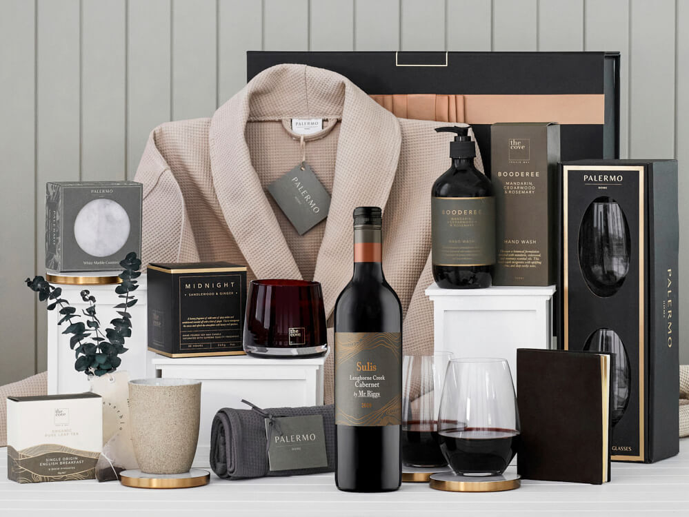 The Elevated Homebody with Red Wine Hamper