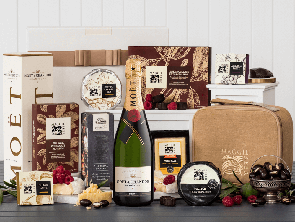 Luxury Cheese & Chocolate with Moët Hamper