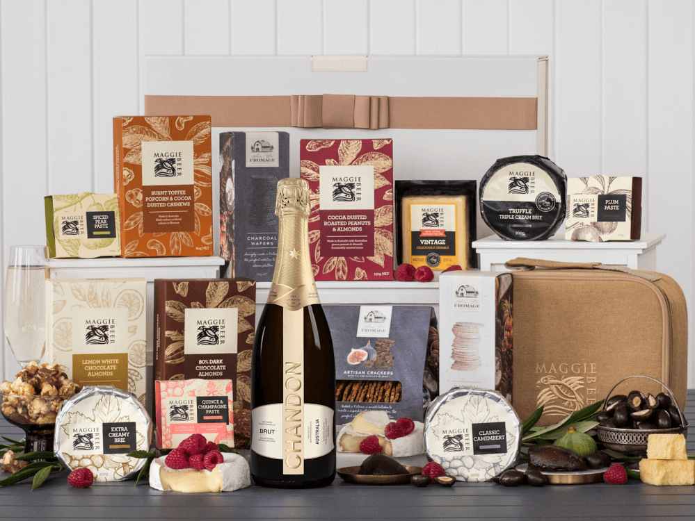 Made to Share Cheese Hamper with Chandon