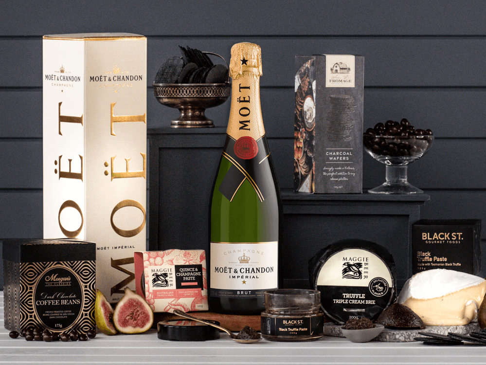 Black Truffle, Cheese & Champagne Hamper