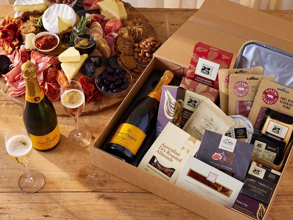 Ultimate Grazing Box With Veuve