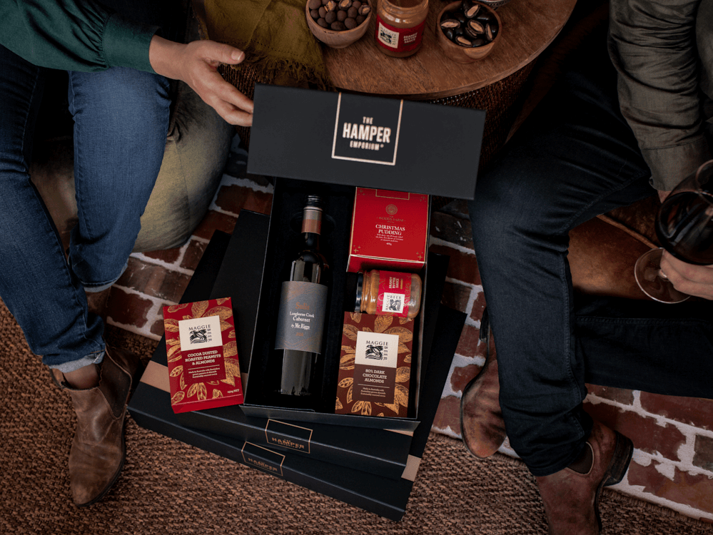 Christmas Cheer with Red Wine Hamper