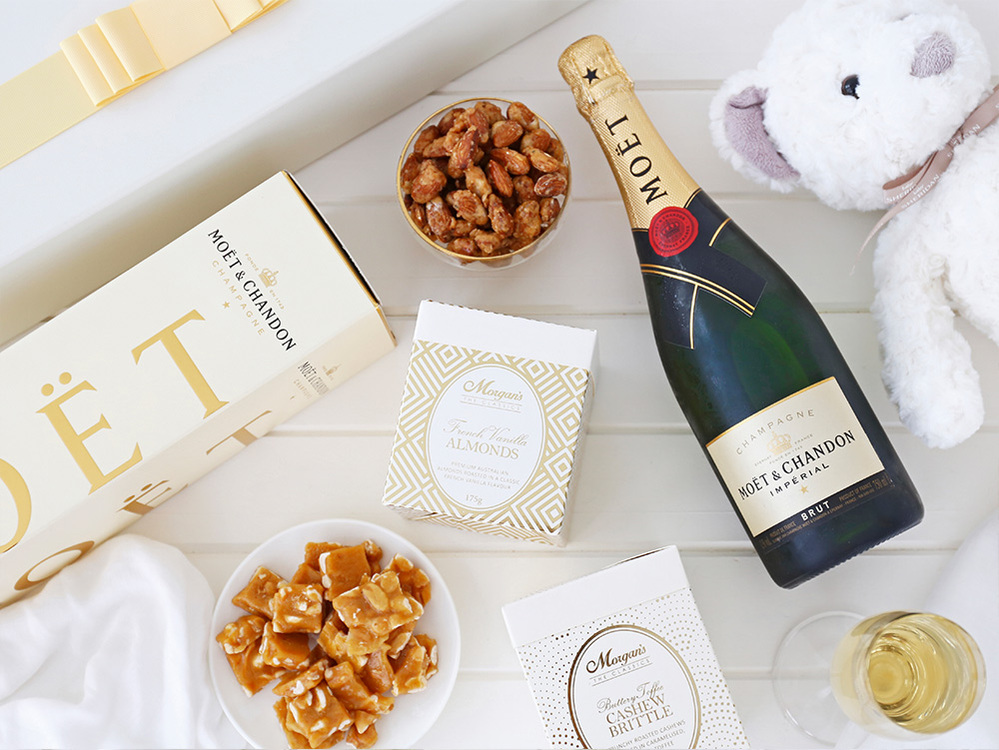 Baby Hamper with Moet