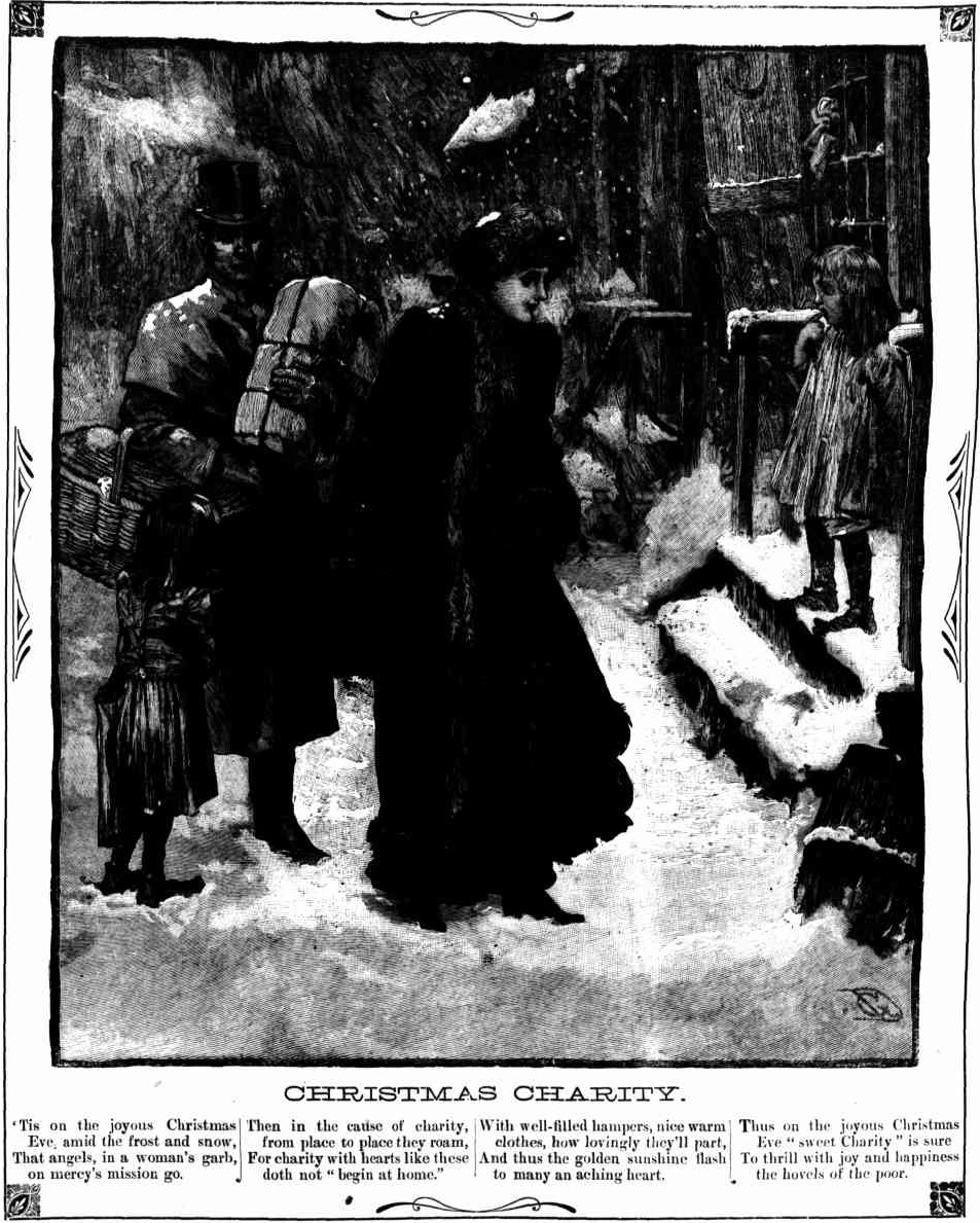 Charity Christmas Hamper 1902