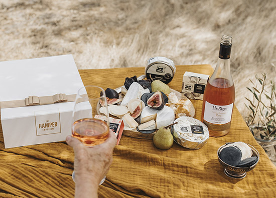 Classic Rosé & Cheese Hamper