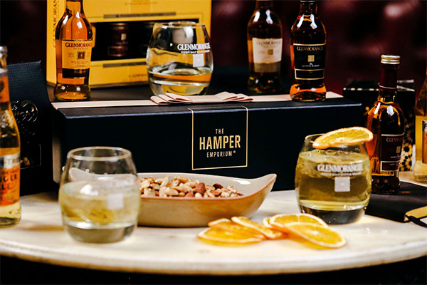 whisky hampers to pair food and whisky