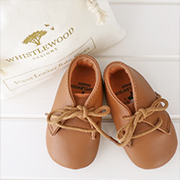 Whistlewood Tan Baby Shoes
