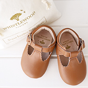 Whistlewood Tan Baby Girl Shoes