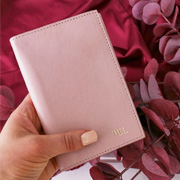 Blush Passport Holder