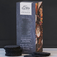 Avec du Fromage Charcoal Wafers 100g - Gluten Free