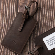 Brown Luggage Tag