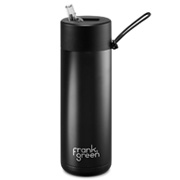 Frank Green Black Stainless Steel Ceramic Reusable Bottle
