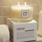 Nēktar Bourbon Wood Natural Soy Candle 380g