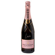 Personalised 'Love' Moët Champagne 750ml