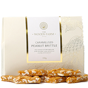 The Woods Farm Caramelised Peanut Brittle 130g