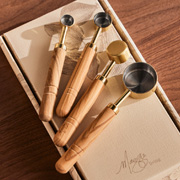 Olive Wood Measuring spoons set of 4