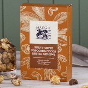 Maggie Beer Burnt Toffee Popcorn & Cocoa Dusted Cashews 80g