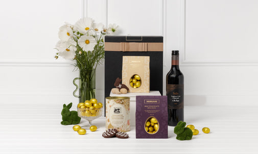 Chocolicious Easter Egg Gift Hamper with Red Wine