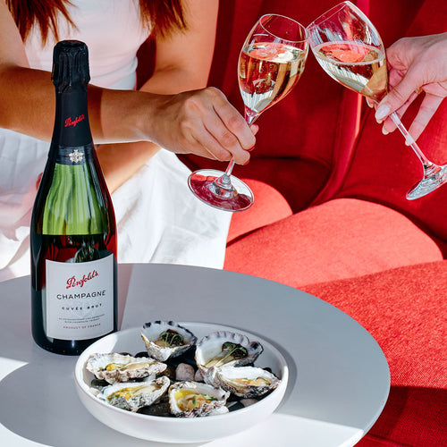 Premium Champagne & Gourmet Nibbles Hamper⏐The Hamper Emporium