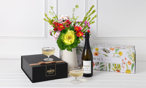 Flowers & Sparkling Wine Celebration Hamper