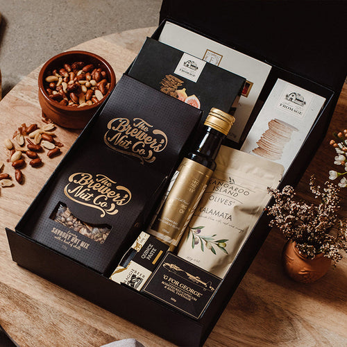 Gourmet Nibbles Hamper⼁The Hamper Emporium