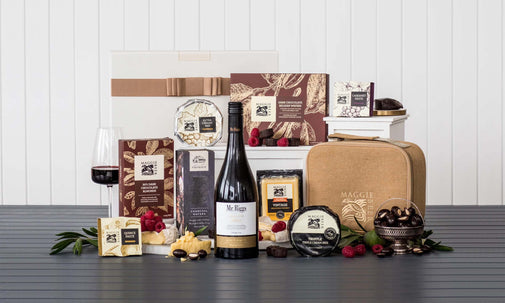 Luxury Cheese & Chocolate Hamper with Shiraz