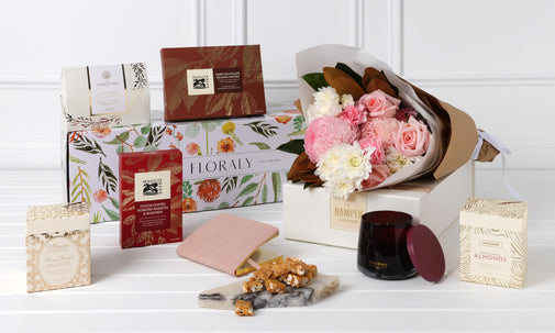 Pastel Flowers with A Touch of Luxury Hamper