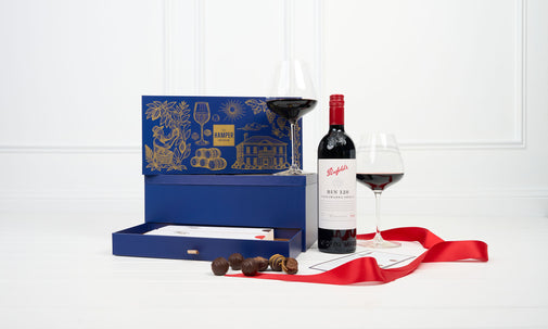 Penfolds Bin 128 with Citrus Noir & Pure Dark Truffles