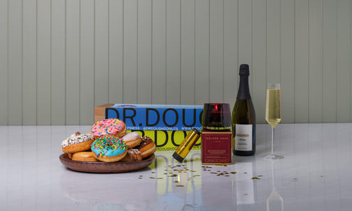 Sparkling Wine & Donuts Indulge Birthday Box
