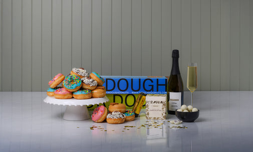Sparkling Wine & Donuts Birthday Box
