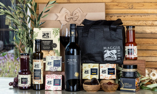 Maggie Beer's BBQ Essentials Hamper with Shiraz