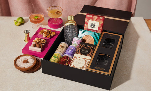 Cocktail Selection with Cocktail Shaker & Champagne Coupe Hamper