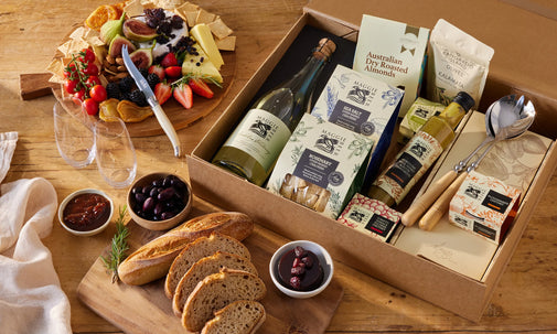Maggie Beer's Gourmet Entertaining Hamper with Non-alcoholic Chardonnay