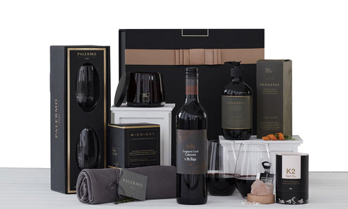 Indulgent Home Essentials with Red Wine Hamper