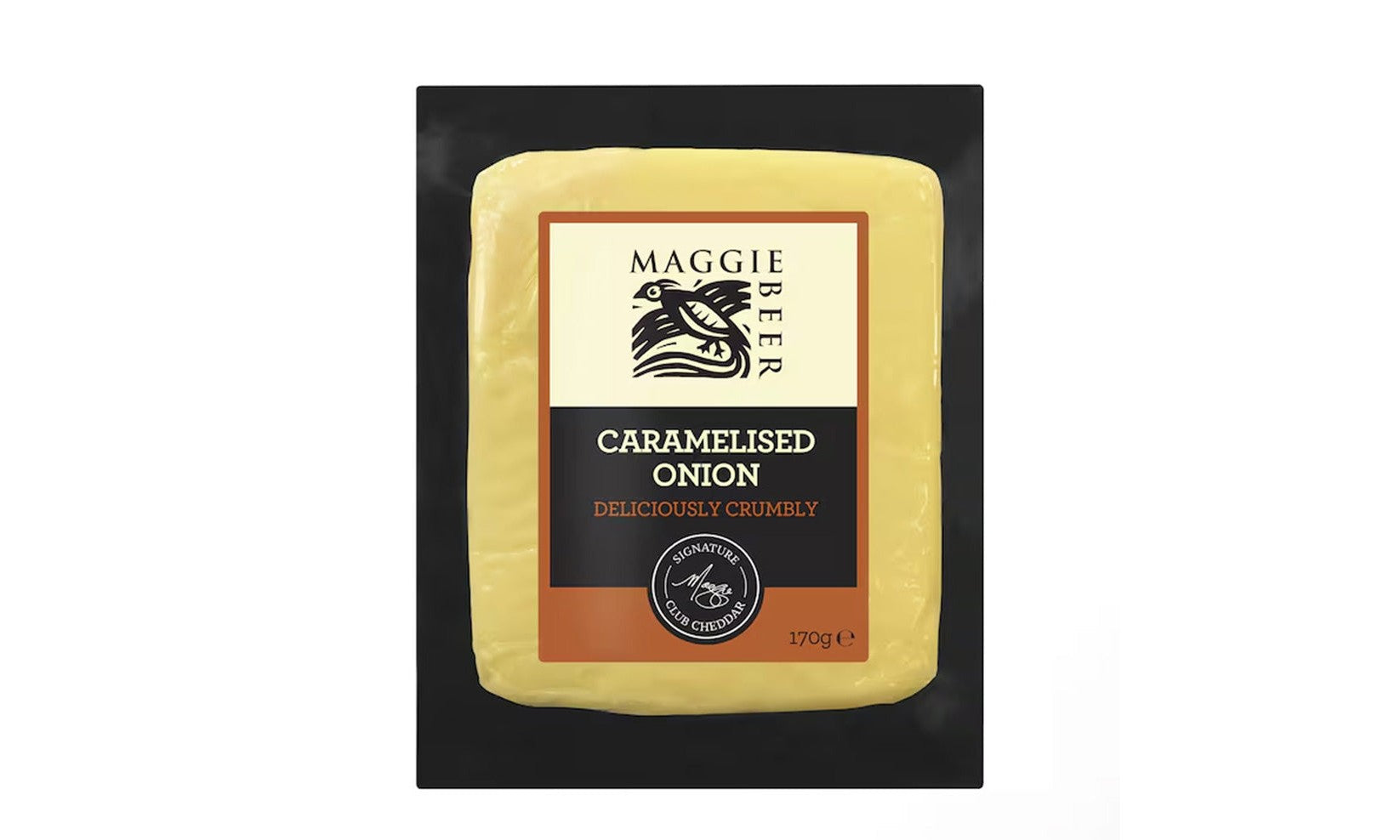 Maggie Beer Caramelised Onion Club Cheddar Cheese 150g