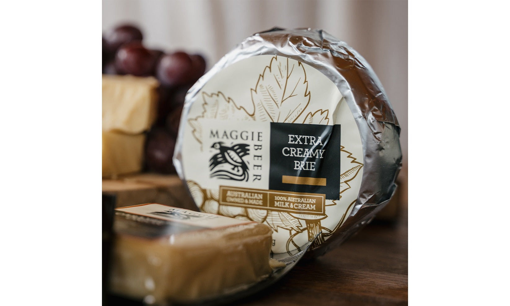 Maggie Beer Extra Creamy Brie Cheese 180g