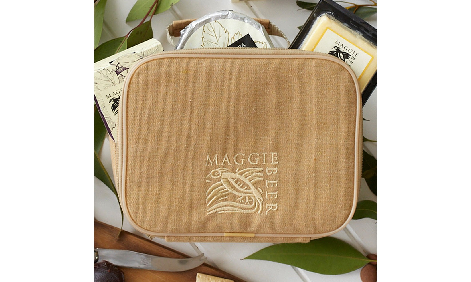 Maggie Beer Flax Cooler Bag Natural