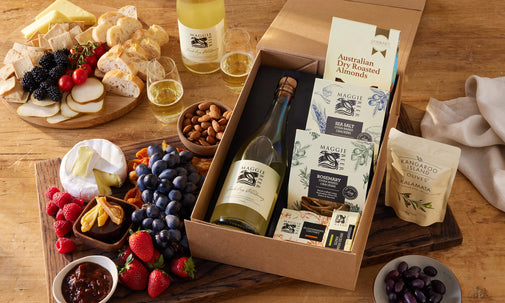 Maggie Beer's Gourmet Grazing Hamper with Non-alcoholic Chardonnay
