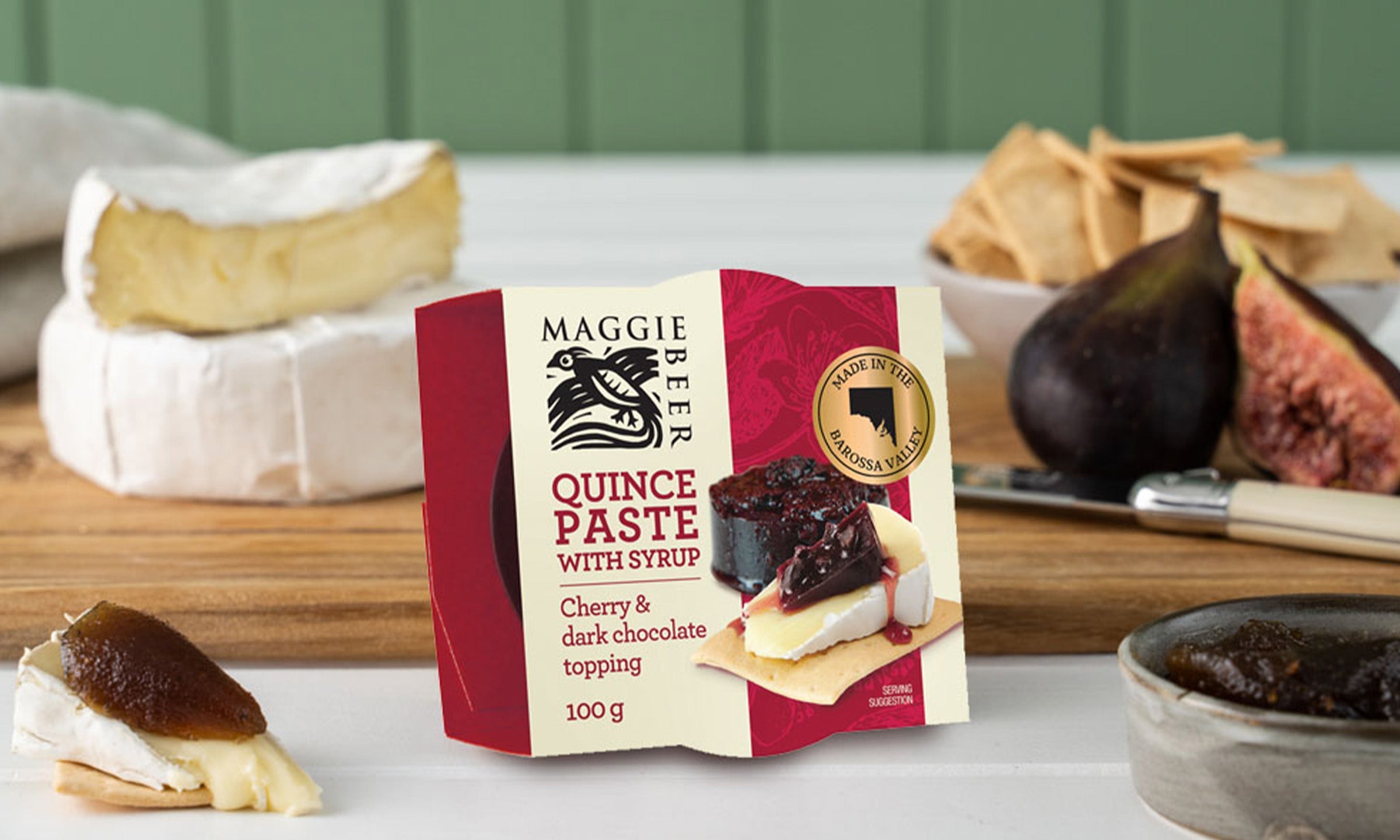 Maggie Beer - Quince Cherry & Chocolate Paste 100g